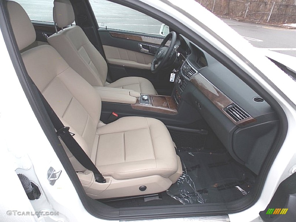 2011 E 350 4Matic Sedan - Arctic White / Almond/Black photo #21