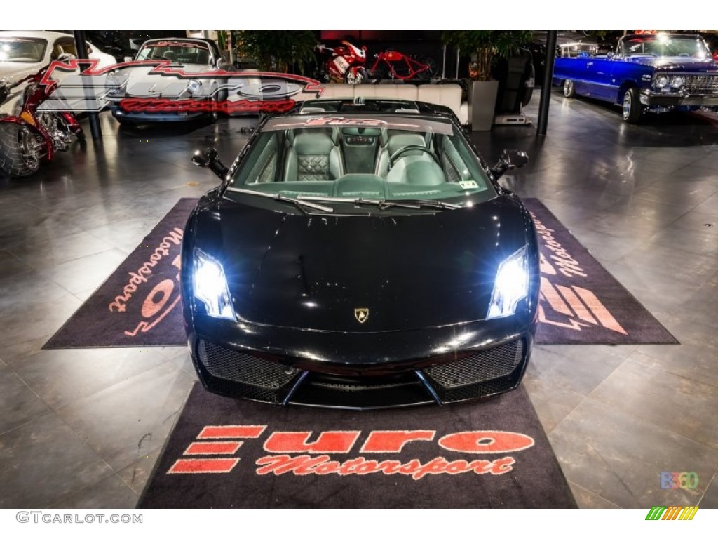 2010 Gallardo LP560-4 Spyder - Nero Noctis (Black) / Nero Perseus photo #31