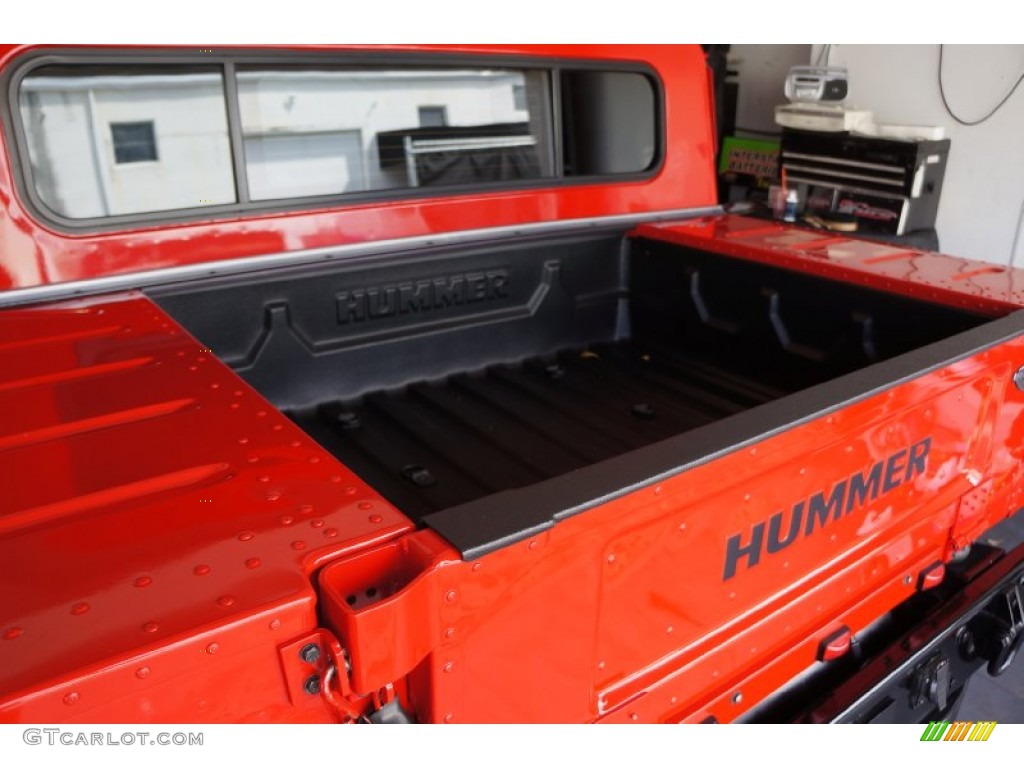 2004 H1 Wagon - Firehouse Red / Ebony/Brown photo #43