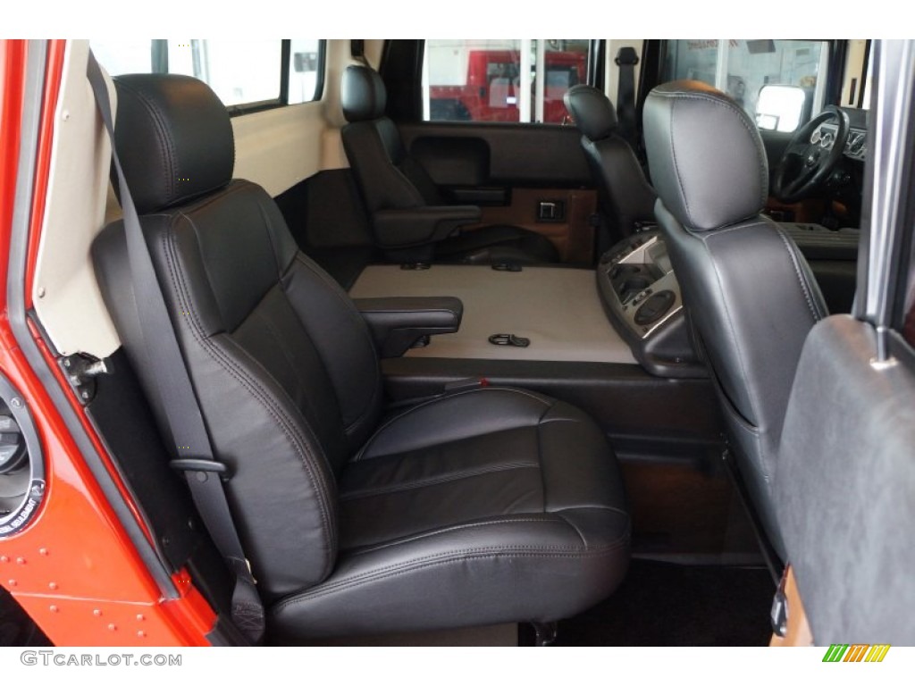 2004 Hummer H1 Wagon Rear Seat Photo #102565219