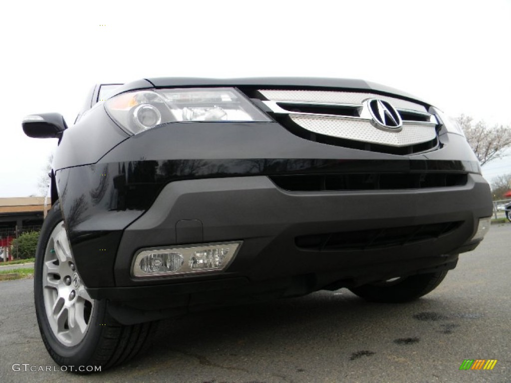 2009 MDX Technology - Formal Black / Taupe photo #1