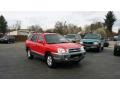 2005 Canyon Red Hyundai Santa Fe GLS 4WD  photo #7