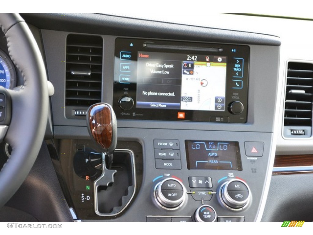 2015 Sienna Limited AWD - Predawn Gray Mica / Ash photo #6