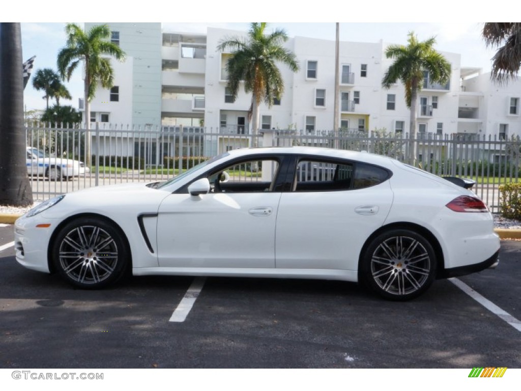 White 2015 Porsche Panamera Standard Panamera Model Exterior Photo #102566446