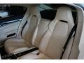 2015 Porsche Panamera Black/Cream Interior Rear Seat Photo