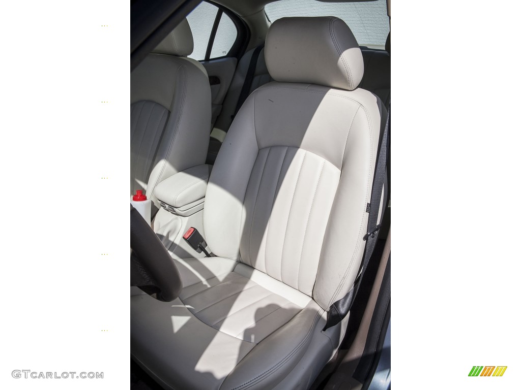 2007 X-Type 3.0 - Glacier Blue Metallic / Ivory photo #21