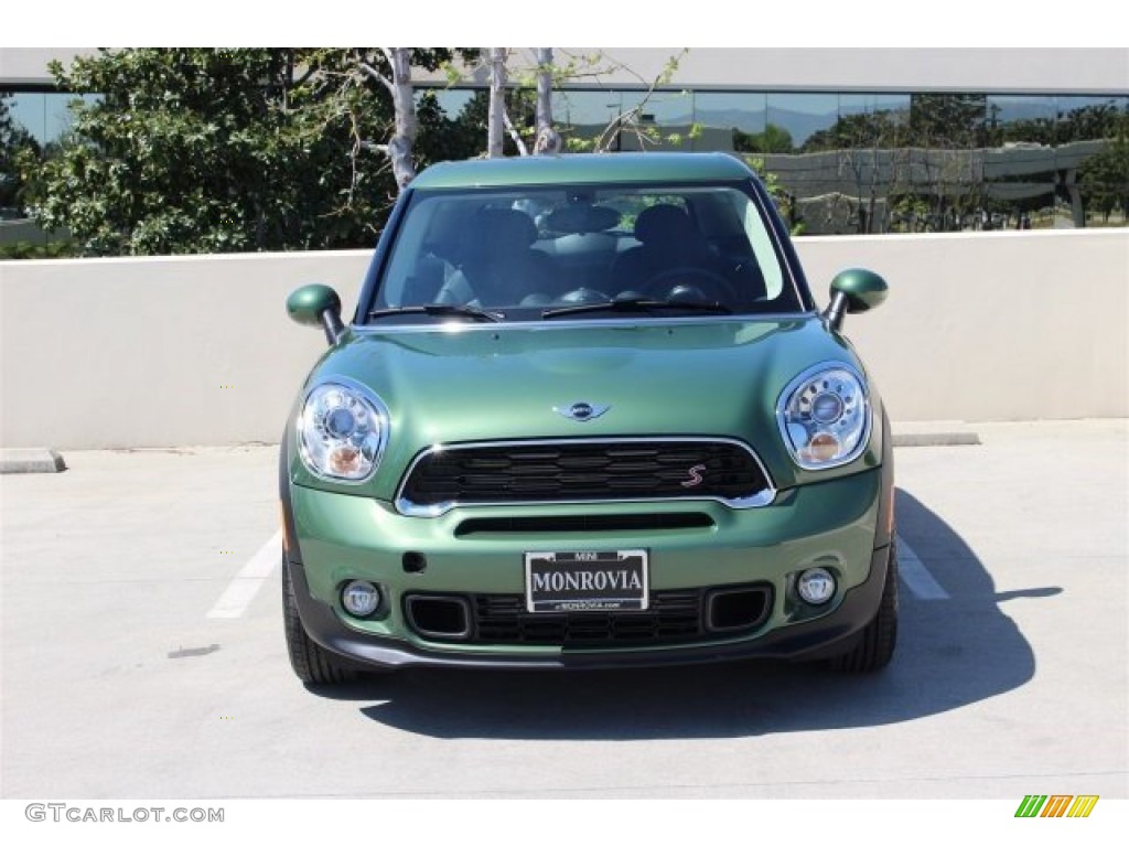 2015 Paceman Cooper S - Jungle Green Metallic / Carbon Black photo #3