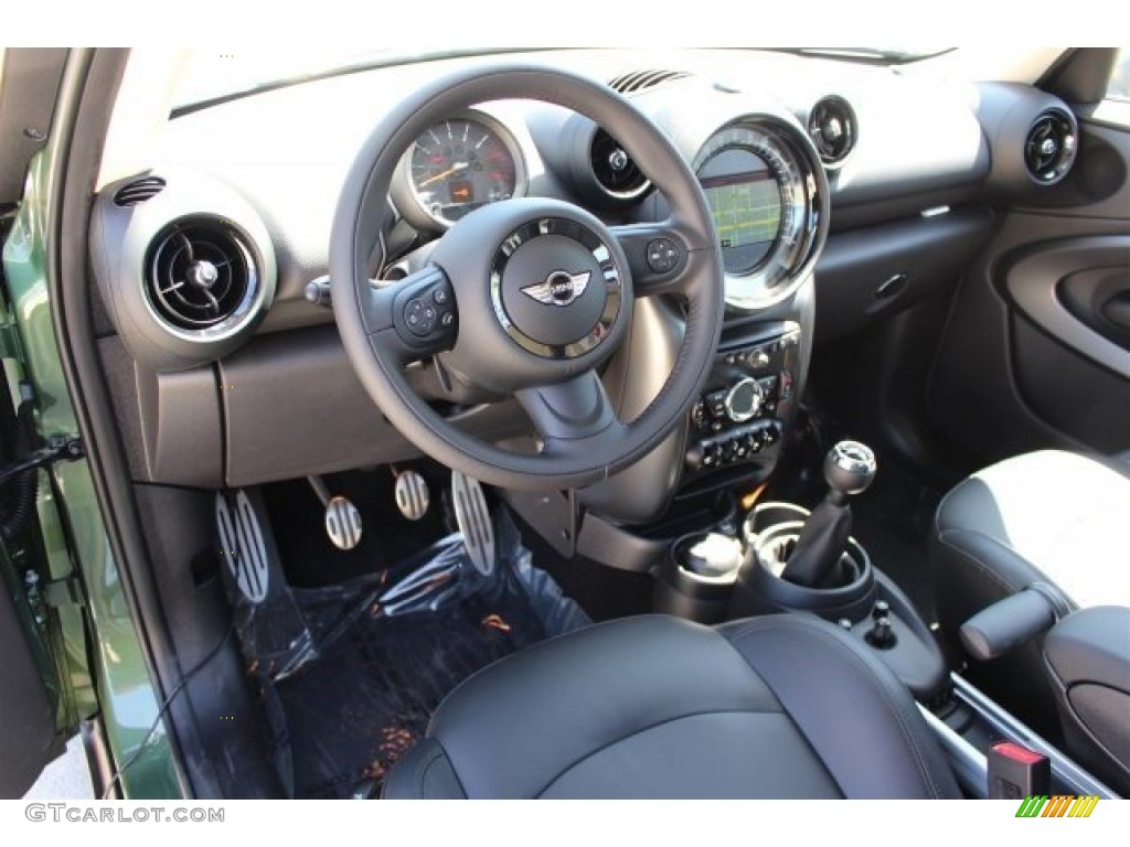 2015 Paceman Cooper S - Jungle Green Metallic / Carbon Black photo #6