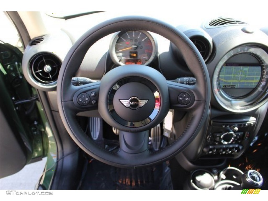 2015 Paceman Cooper S - Jungle Green Metallic / Carbon Black photo #8