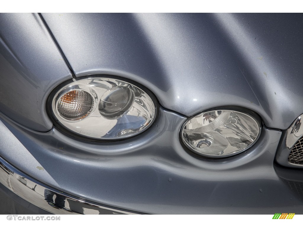 2007 X-Type 3.0 - Glacier Blue Metallic / Ivory photo #26