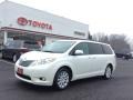 Blizzard White Pearl 2012 Toyota Sienna Limited AWD