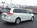 2012 Blizzard White Pearl Toyota Sienna Limited AWD  photo #4