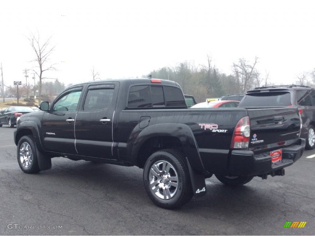 2012 Tacoma V6 SR5 Double Cab 4x4 - Black / Graphite photo #6