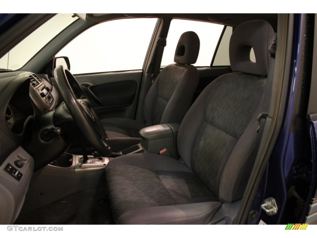 2003 RAV4  - Spectra Blue Mica / Gray photo #5