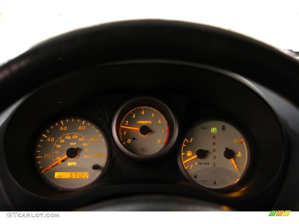 2003 RAV4  - Spectra Blue Mica / Gray photo #7