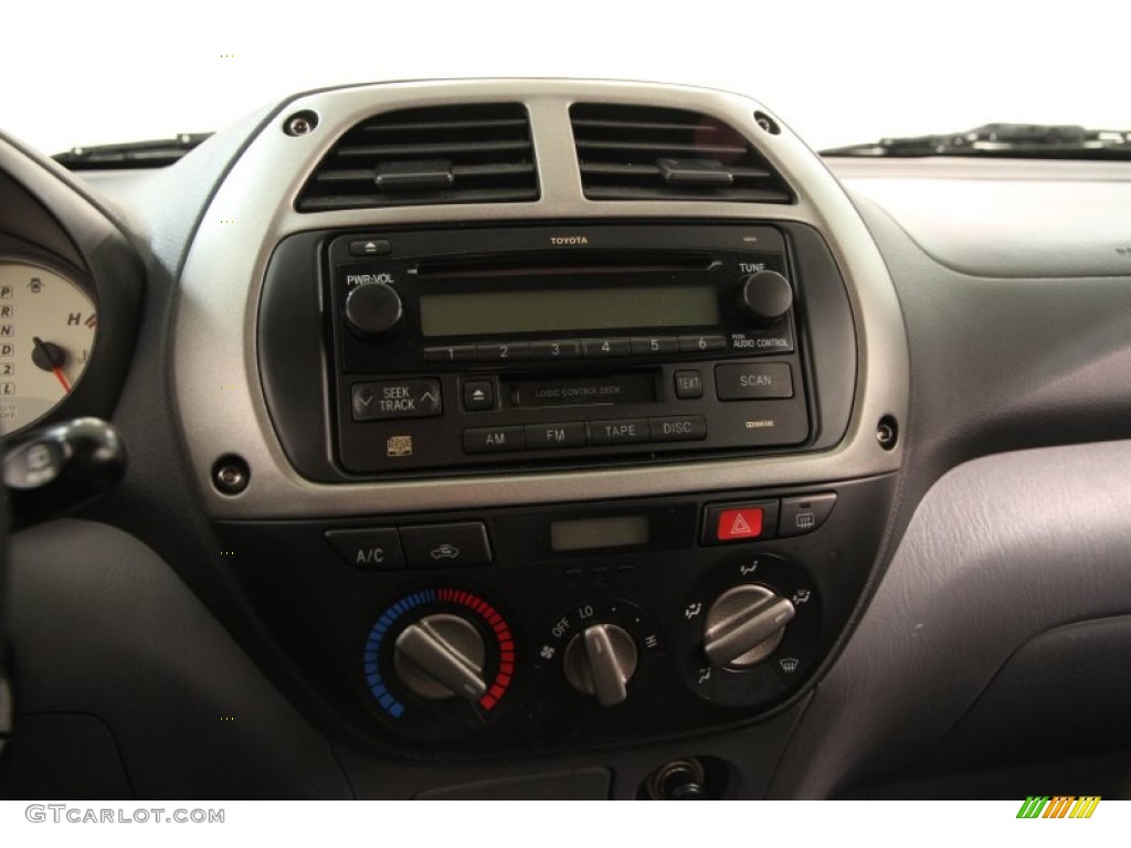 2003 RAV4  - Spectra Blue Mica / Gray photo #8