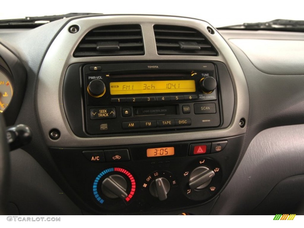 2003 RAV4  - Spectra Blue Mica / Gray photo #9