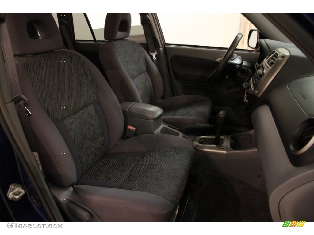 2003 RAV4  - Spectra Blue Mica / Gray photo #11