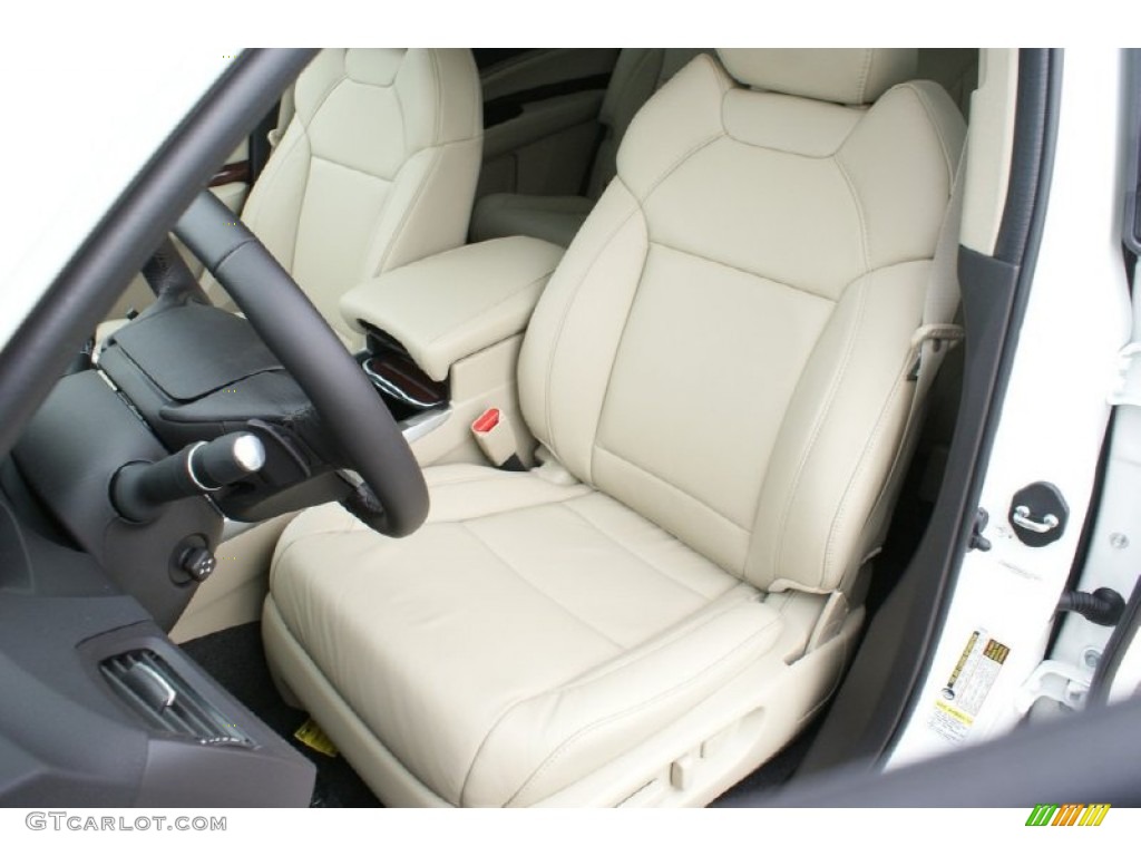 Parchment Interior 2016 Acura MDX SH-AWD Technology Photo #102575044