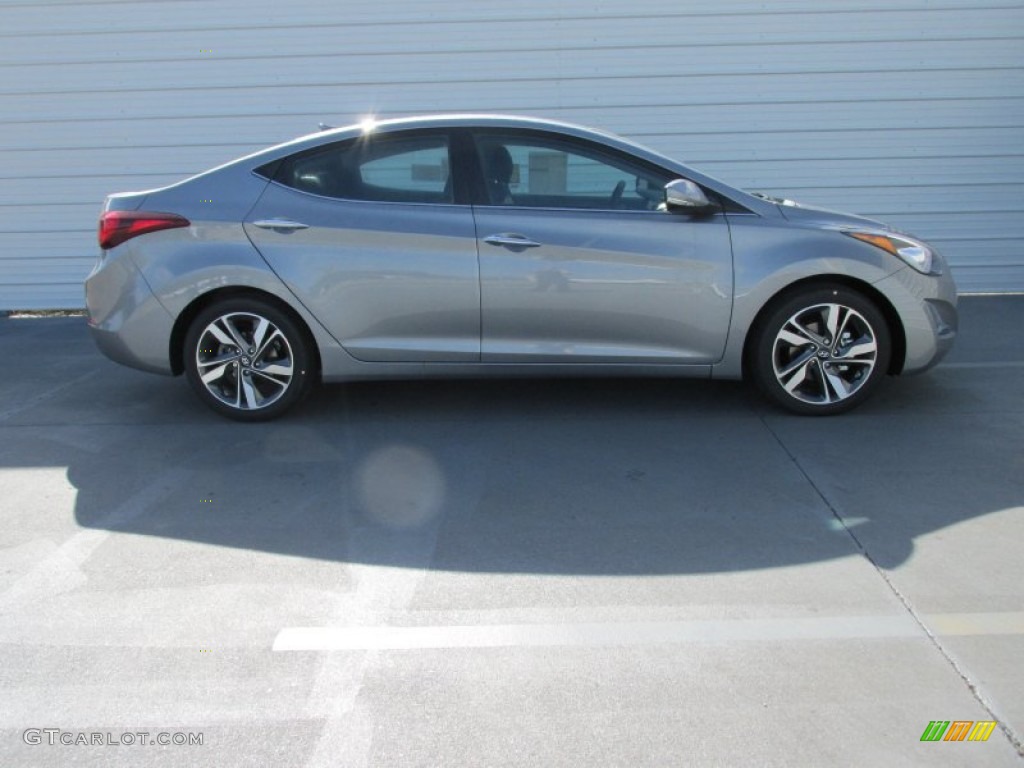 2015 Elantra Limited Sedan - Titanium Gray Metallic / Black photo #3