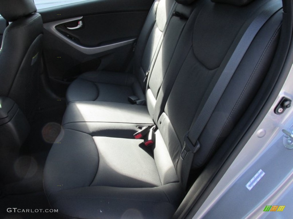 2015 Elantra Limited Sedan - Titanium Gray Metallic / Black photo #18