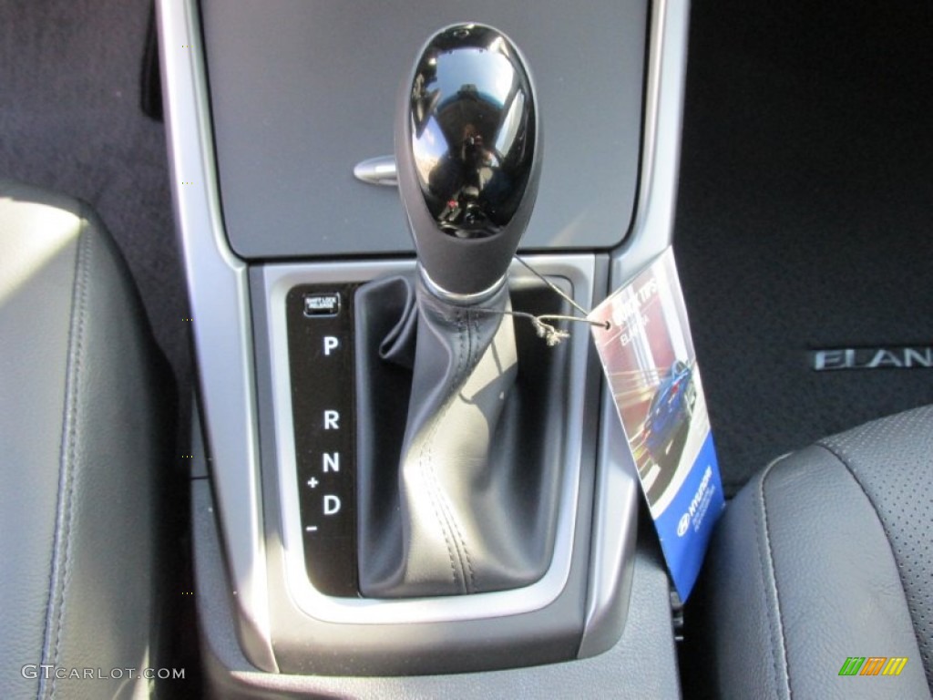 2015 Elantra Limited Sedan - Titanium Gray Metallic / Black photo #27