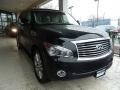 2012 Black Obsidian Infiniti QX 56 4WD  photo #2