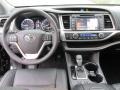 2015 Toyota Highlander Black Interior Dashboard Photo