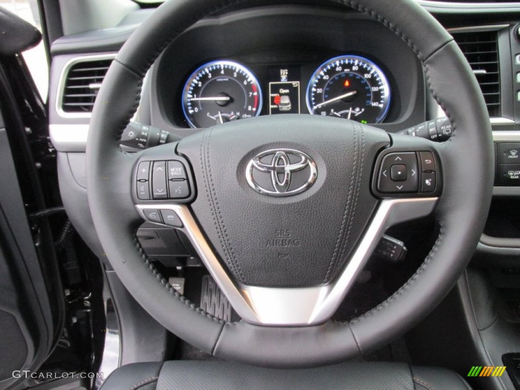 2015 Toyota Highlander Limited Steering Wheel Photos