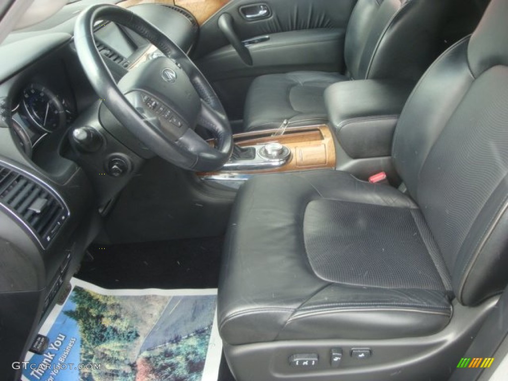 2011 QX 56 4WD - Liquid Platinum / Graphite photo #9