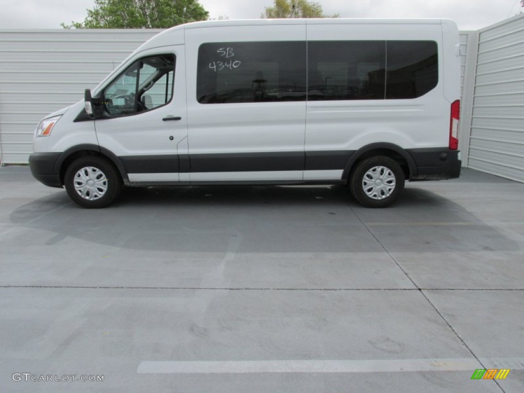 Oxford White 2015 Ford Transit Wagon XLT 350 MR Long Exterior Photo #102576874