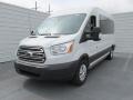 Front 3/4 View of 2015 Transit Wagon XLT 350 MR Long