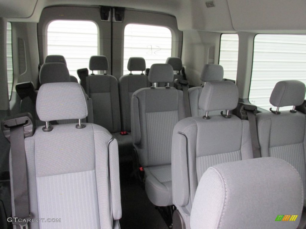 Pewter Interior 2015 Ford Transit Wagon XLT 350 MR Long Photo #102577096