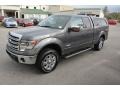 2013 Sterling Gray Metallic Ford F150 Lariat SuperCab 4x4  photo #6