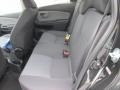 2015 Toyota Yaris Black Interior Rear Seat Photo