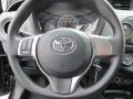 2015 Toyota Yaris Black Interior Steering Wheel Photo