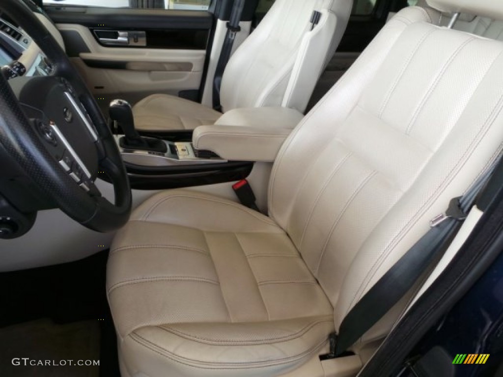 2012 Range Rover Sport HSE LUX - Buckingham Blue Metallic / Almond photo #2