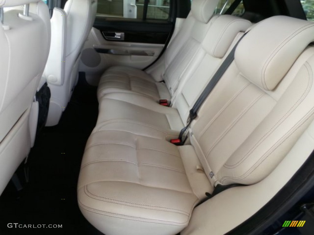 2012 Range Rover Sport HSE LUX - Buckingham Blue Metallic / Almond photo #4
