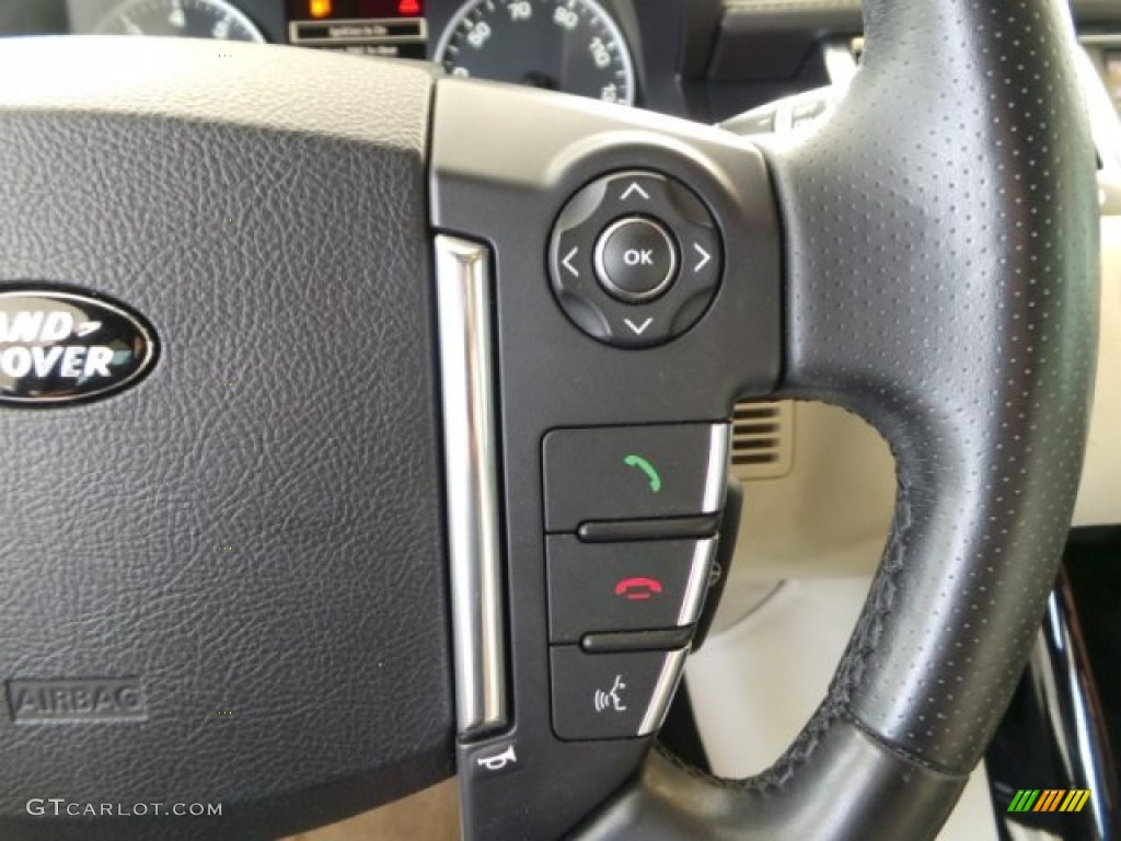 2012 Range Rover Sport HSE LUX - Buckingham Blue Metallic / Almond photo #16
