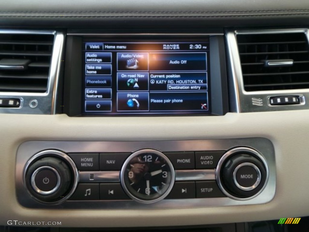 2012 Range Rover Sport HSE LUX - Buckingham Blue Metallic / Almond photo #19
