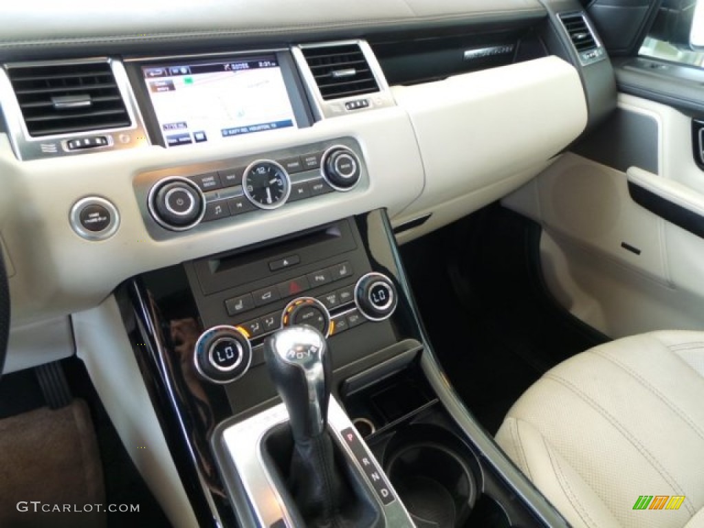 2012 Range Rover Sport HSE LUX - Buckingham Blue Metallic / Almond photo #29