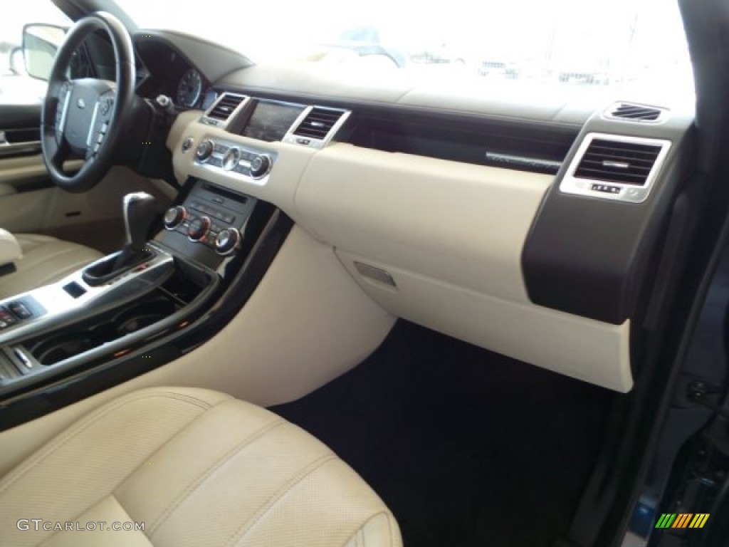 2012 Range Rover Sport HSE LUX - Buckingham Blue Metallic / Almond photo #32