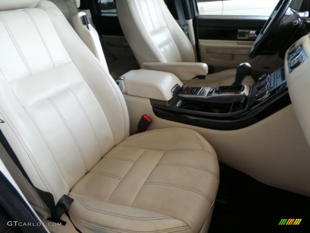 2012 Range Rover Sport HSE LUX - Buckingham Blue Metallic / Almond photo #33