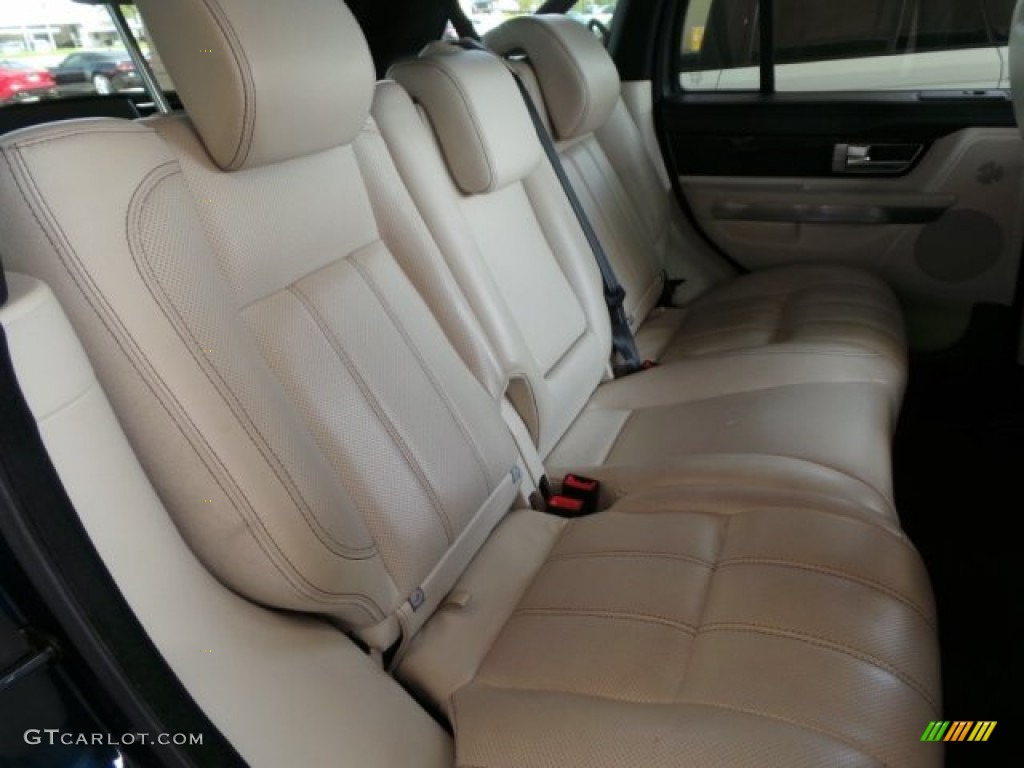 2012 Range Rover Sport HSE LUX - Buckingham Blue Metallic / Almond photo #36