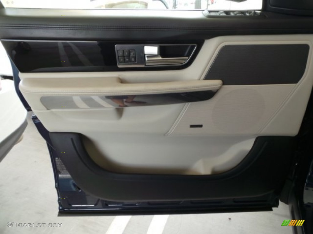 2012 Range Rover Sport HSE LUX - Buckingham Blue Metallic / Almond photo #42