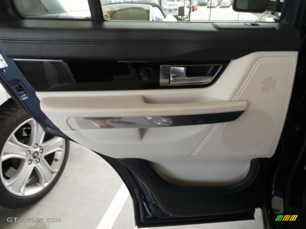2012 Range Rover Sport HSE LUX - Buckingham Blue Metallic / Almond photo #45