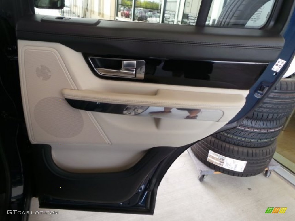 2012 Range Rover Sport HSE LUX - Buckingham Blue Metallic / Almond photo #46