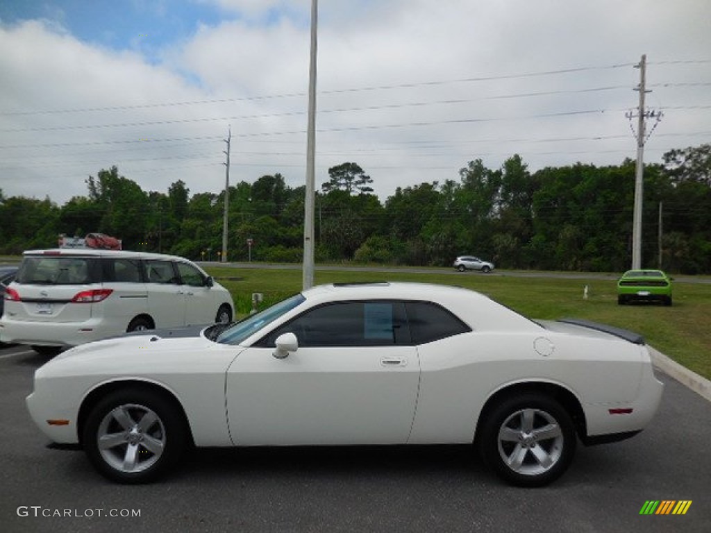 2009 Challenger SE - Stone White / Dark Slate Gray photo #2