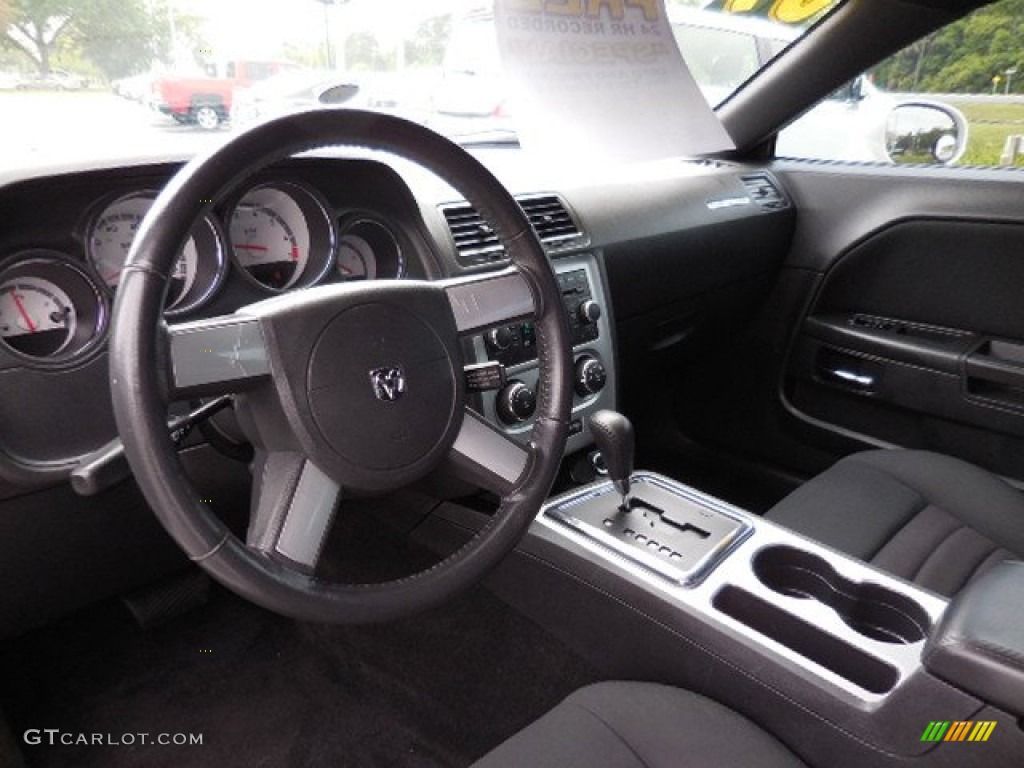 2009 Challenger SE - Stone White / Dark Slate Gray photo #6