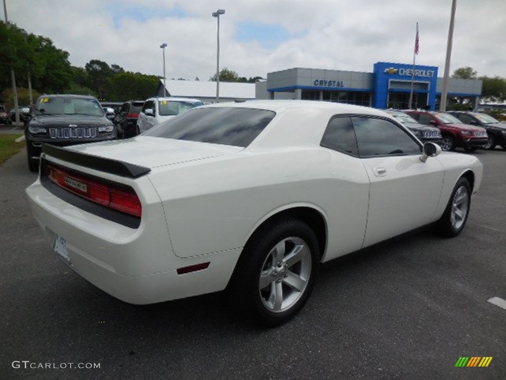 2009 Challenger SE - Stone White / Dark Slate Gray photo #8